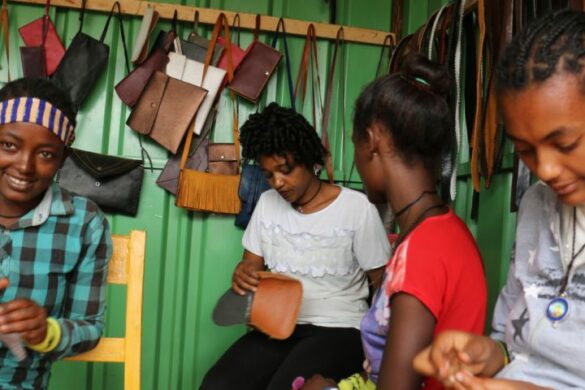 Podporujeme kožedělnictví v Etiopii, a zlepšujeme tak pracovní příležitosti